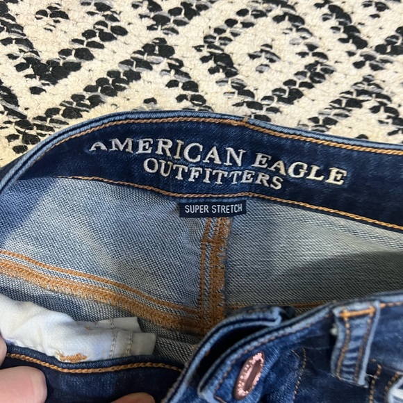American eagle blue jeggings - Picture 4 of 6